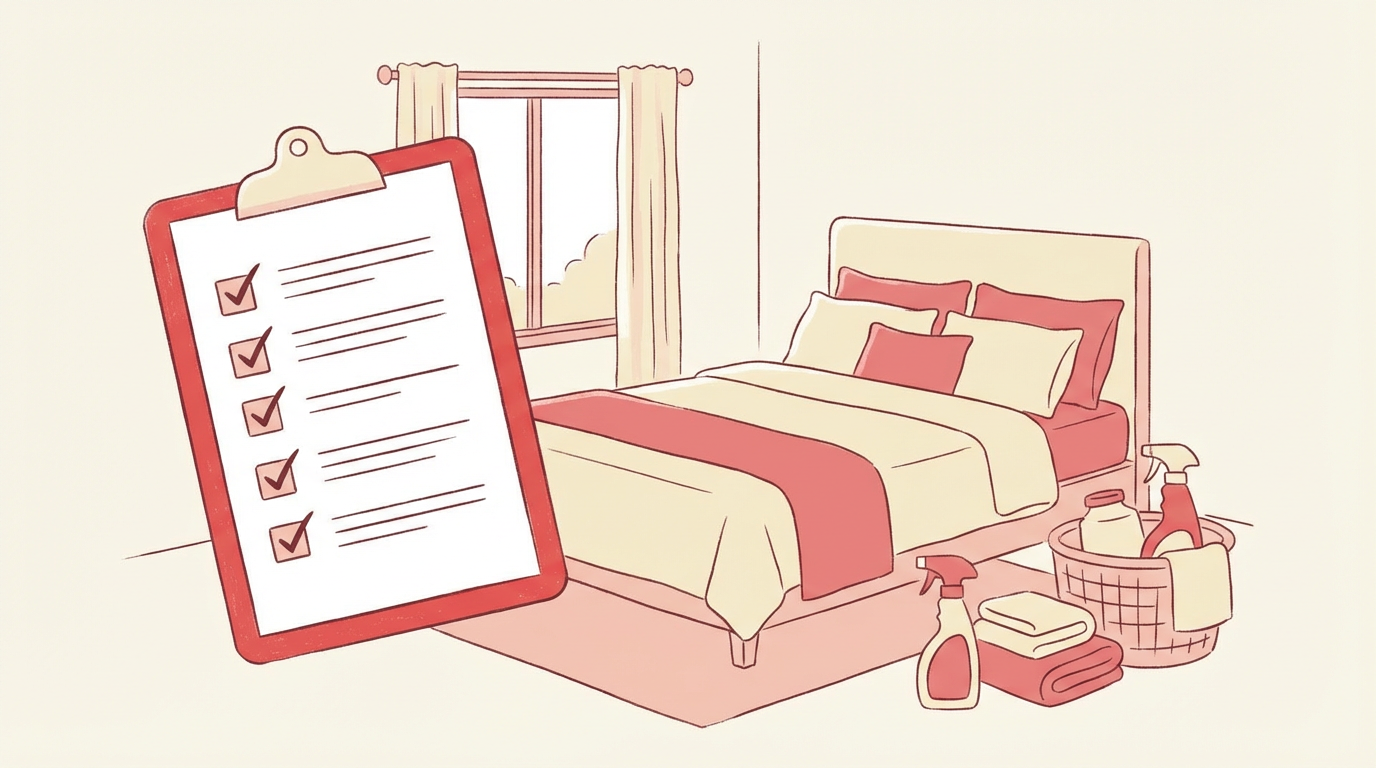Housekeeping Checklists That Keep Your Vacation Rentals Guest-Ready
